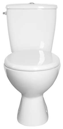 MIGUEL kompakt WC, mechanizm spłukujący, odpływ pionowy, biały