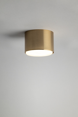 TUBO S złoty szczotkowany