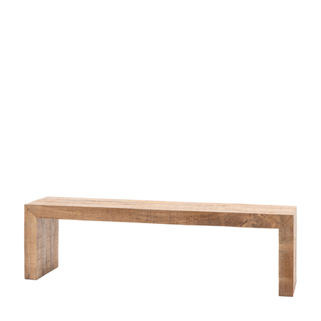 Iowa Dining Bench Natural 1600x360x450mm