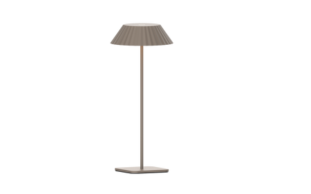 MAXLIGHT T0065 LAMPA STOŁOWA MUFFIN TAUPE IP44