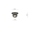 PLAZA 1 BLACK/STRIPE