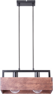 DAKOTA 2 lampa wisząca BRĄZ