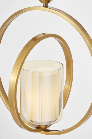 LAMPA WISZĄCA LOFT ZŁOTA DARTON W1