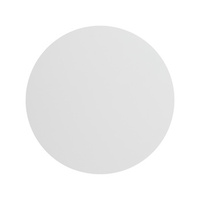 Lampa ścienna NYX 20 cm - LED okrągła, metalowa, biała