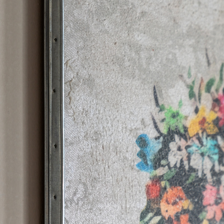 Obraz w ramie „Concrete Dreams I” – szary, 70 × 1,5 × 90 cm