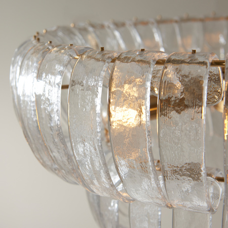 Montrose 6 Pendant Light Brushed Aged Brass