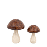 Resin Mushroom Set of 2 160mm & 210mm