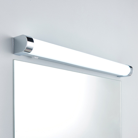 Moda Wall Light White Ribbed