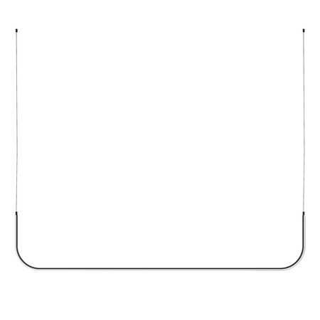 Lampa wisząca MINIMA-2 led czarna 120 cm