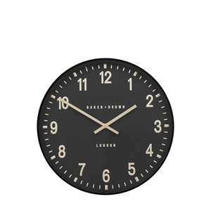 Cambridge Wall Clock Black 40cm