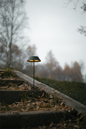 MAXLIGHT T0066 LAMPA STOŁOWA MUFFIN CZARNA IP44