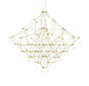 MOOSEE lampa wisząca CONSTELATION 100     GOLD - LED, stal szczotkowana