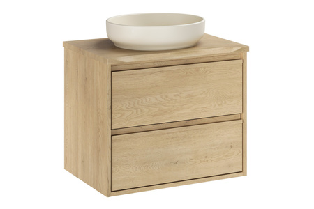 Zestaw meblowy 60cm z blatem i umywalką nablatową River