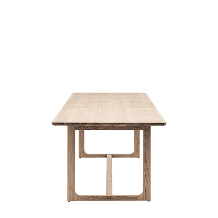 Craft Ext Dining Table Smoked 2000/2500x950x750mm