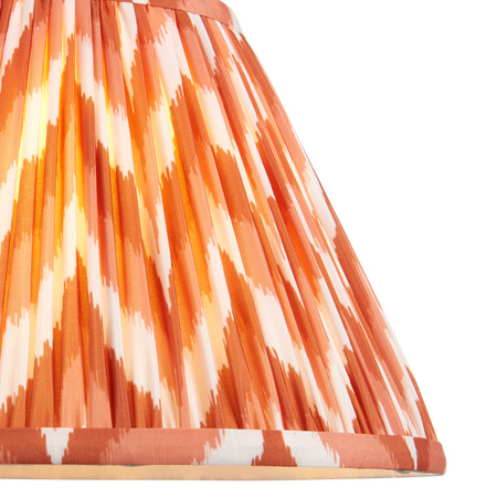 Zigzag Shade Apricot Orange Fabric 180x140x300mm