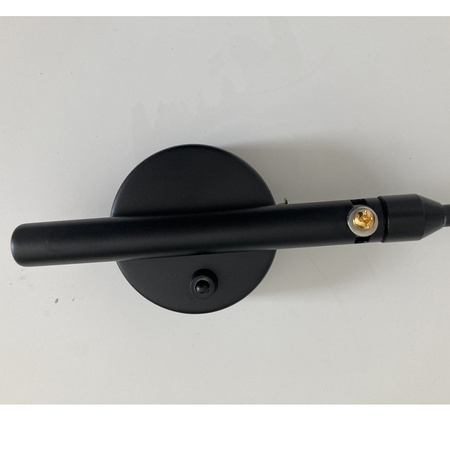 Lampa ścienna CRANE-1W 99 cm - loftowy kinkiet, czarny