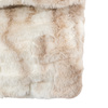 Deco Luxe Ruched Faux Fur Throw 1300x1700mm