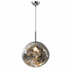 Lampa wisząca GLAM M srebrna 28 cm