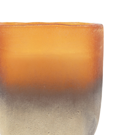 Mercury Candle Amber/Gold Medium Jasmin & Vetiver