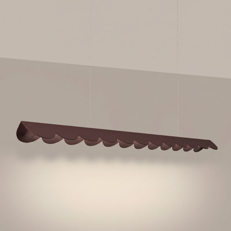 Lampa wisząca BISCUIT 130 brązowa LED 3000K