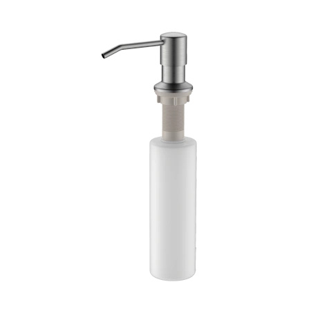 Dozownik do mydła lub płynu 350 ml, stal szczotkowana