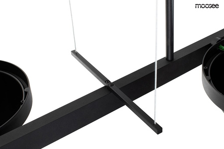 MOOSEE lampa wisząca PLANT LINE czarna