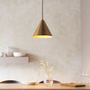 Cape Pendant Light Antique Brass