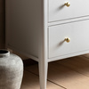 Acton 3 Drawer Chest White 870x450x870mm