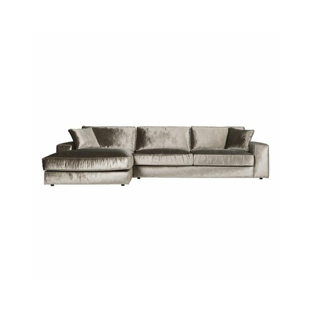 RICHMOND sofa narożna SANTOS L srebrna