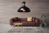 LAMPA WISZĄCA INDUSTRIALNA LOFT STARE SREBRO BOCCATO