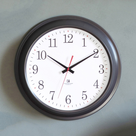 Winston Clock Grey 410x80x410mm