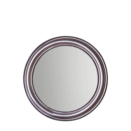 Guston Round Mirror Pewter