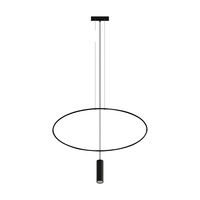 Lampa wisząca HOLAR 1 czarna