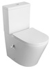 PACO CLEANWASH kompakt WC ze zintegrowaną baterią i prysznicem bidetowym, odpływ poziomy/pionowy, biały