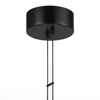 Lampa wisząca COCO 3, 40 cm - LED, czarny minimalistyczny potrójny  ring