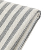 Lille Jacquard Stripe Throw Blue/Nat 1300x1700mm