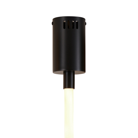 Lampa wisząca SNAKE LED wąż ledowy czarna 300 cm