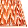 Zigzag Shade Apricot Orange Fabric 240x250x350mm