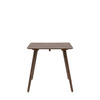 Hatfield Square Dining Table Smoked 770x770x750mm