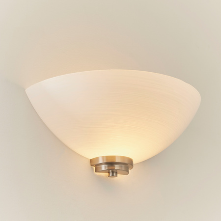 Welles Wall Light Satin Chrome
