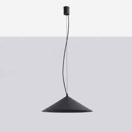 Lampa wisząca FINT czarna LED 3000K