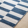 Kingston Jacquard Rug Blue 1200x1800mm