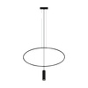 Lampa wisząca HOLAR 1 czarna