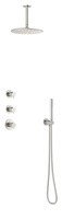 Silhouet HS2 Podtynkowy termostatyczny zestaw prysznicowy stal pvd