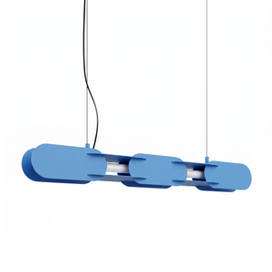 Lampa wisząca CHAIN 91 błękitna LED 4000K