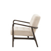 Humber Armchair Cream Faux Sheepskin 690x760x800mm