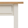 Eton 2 Drawer Console White 1400x380x800mm