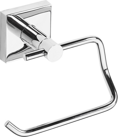 X-SQUARE wieszak na papier toaletowy, chrom