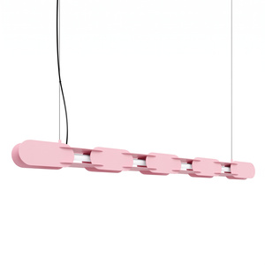 Lampa wisząca CHAIN 158 różowa LED 4000K