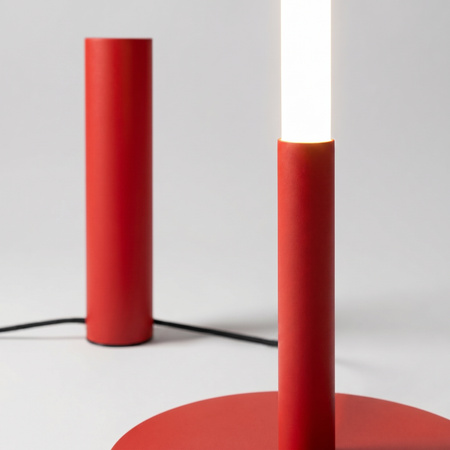 Lampa podłogowa TRANG czerwona 4000K